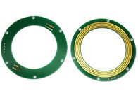 Identification 20mm Mini Pancake Slip Ring 24VAC de contact de métal précieux pour Ferris Wheel